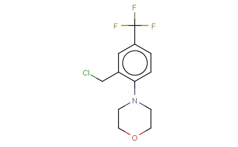 4-[2-(CHLOROMETHYL)-4-(TRIFLUOROMETHYL)PHENYL]MORPHOLINE